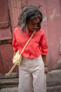 Frau Abu Dhabi Hot Coral Shirt