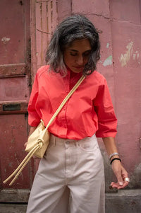Frau Abu Dhabi Hot Coral Shirt