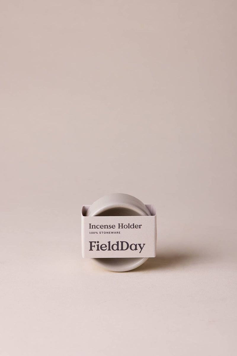 SS26 FieldDay Stoneware Incense Burner - The Mercantile London