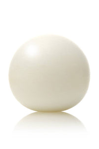 White egg on a white background