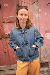 Soeur Agatha Indigo Denim Jacket - The Mercantile London