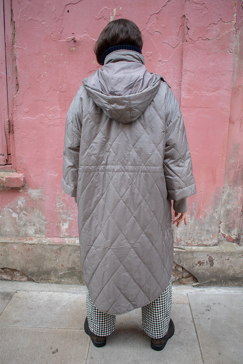 Project AJ117 Neva Rock Quilted Coat - The Mercantile London