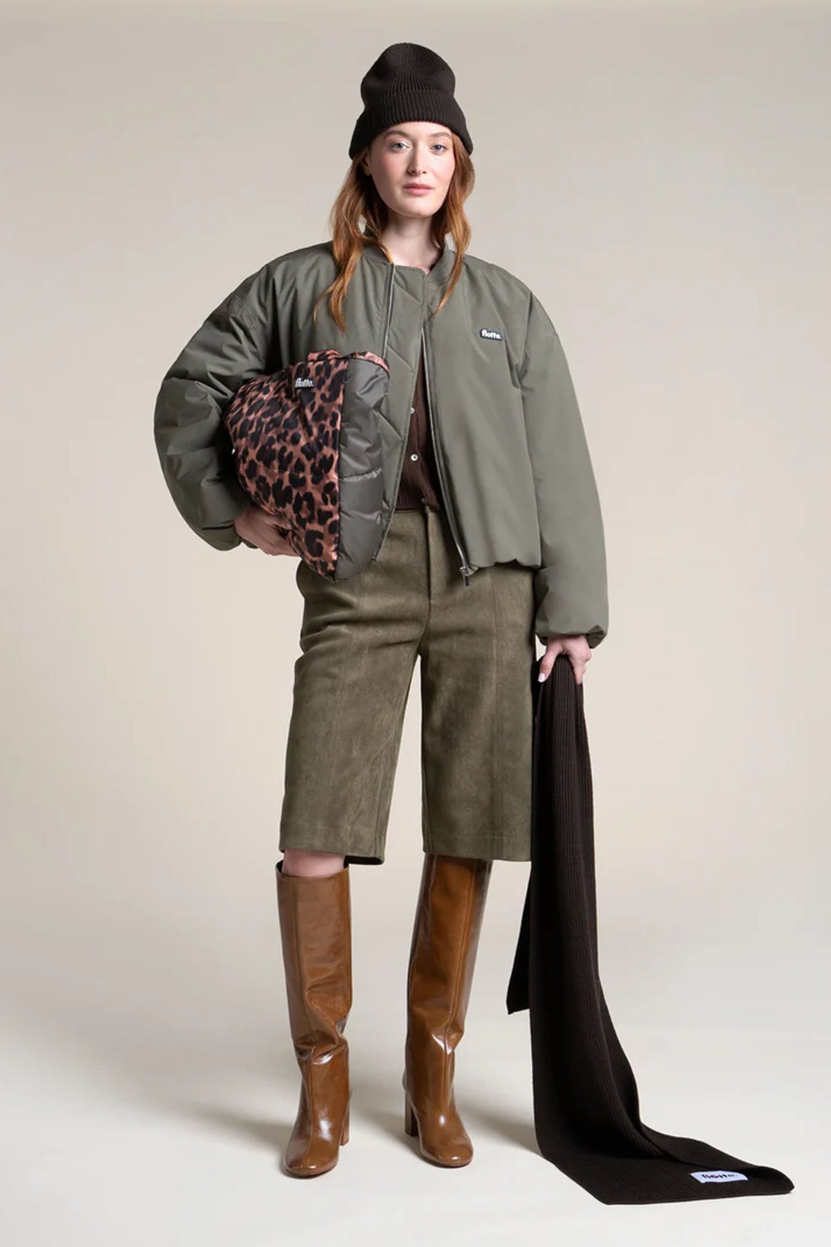 Flotte Alesia Khaki Jacket - The Mercantile London