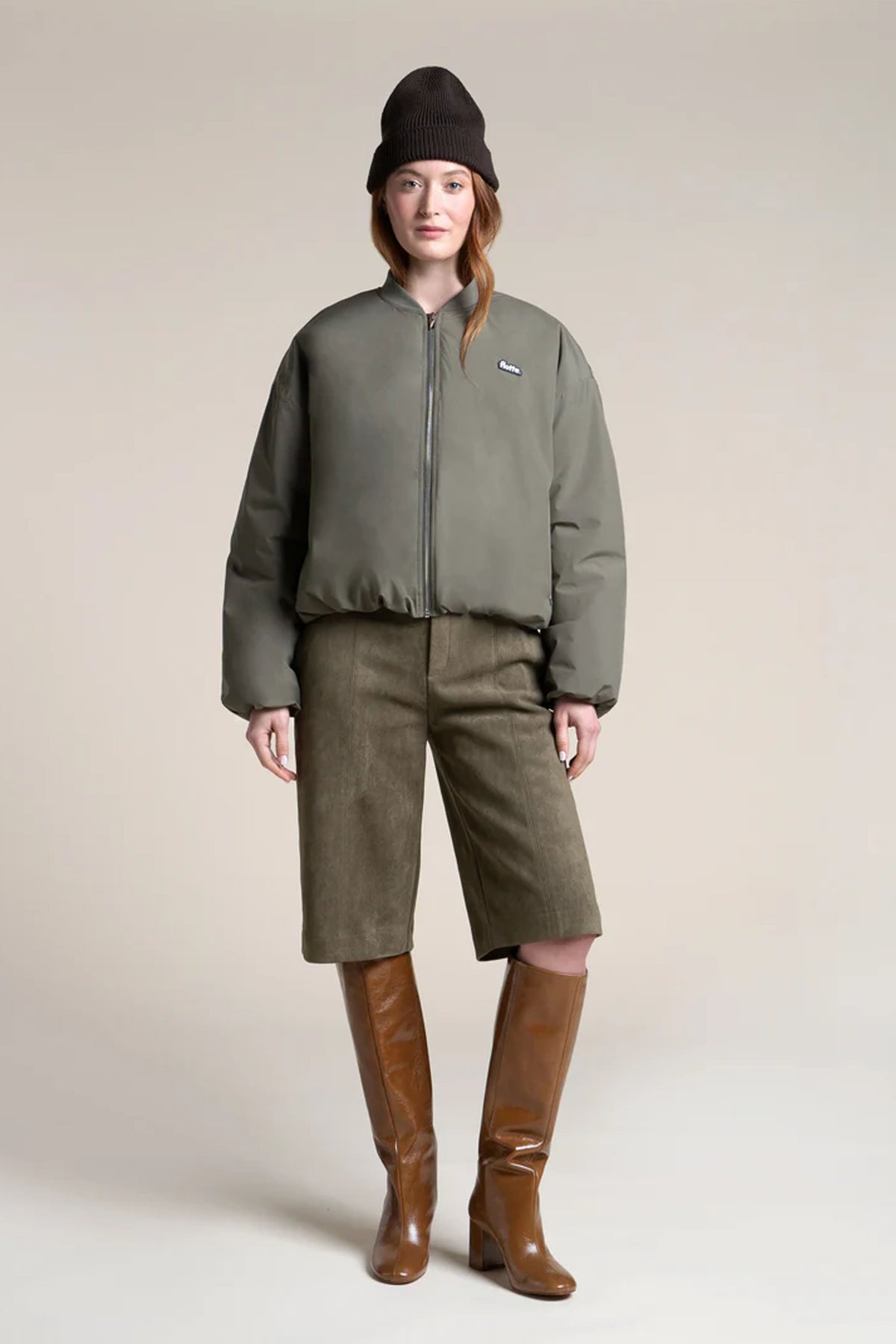 Flotte Alesia Khaki Jacket - The Mercantile London