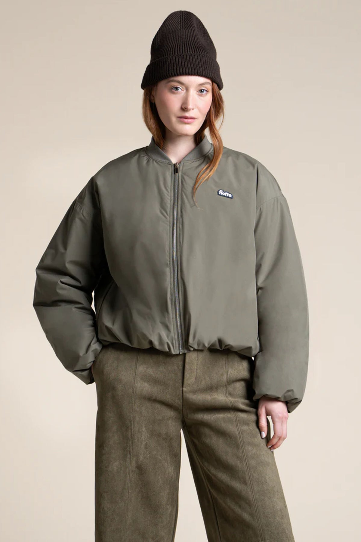 Flotte Alesia Khaki Jacket - The Mercantile London