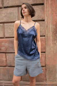 An'ge Alexane Marine Lace Top - The Mercantile London