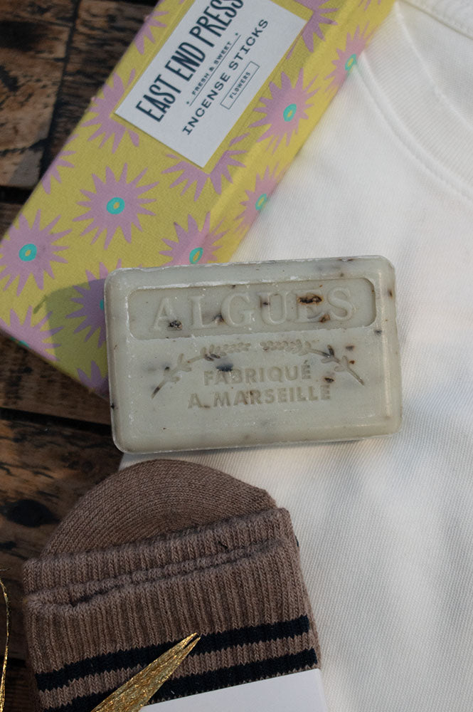Savon De Marseille Algues Exfoliante Soap - The Mercantile London