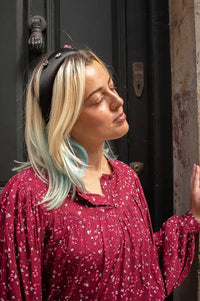 Des Petits Hauts Molly Black Gem Headband