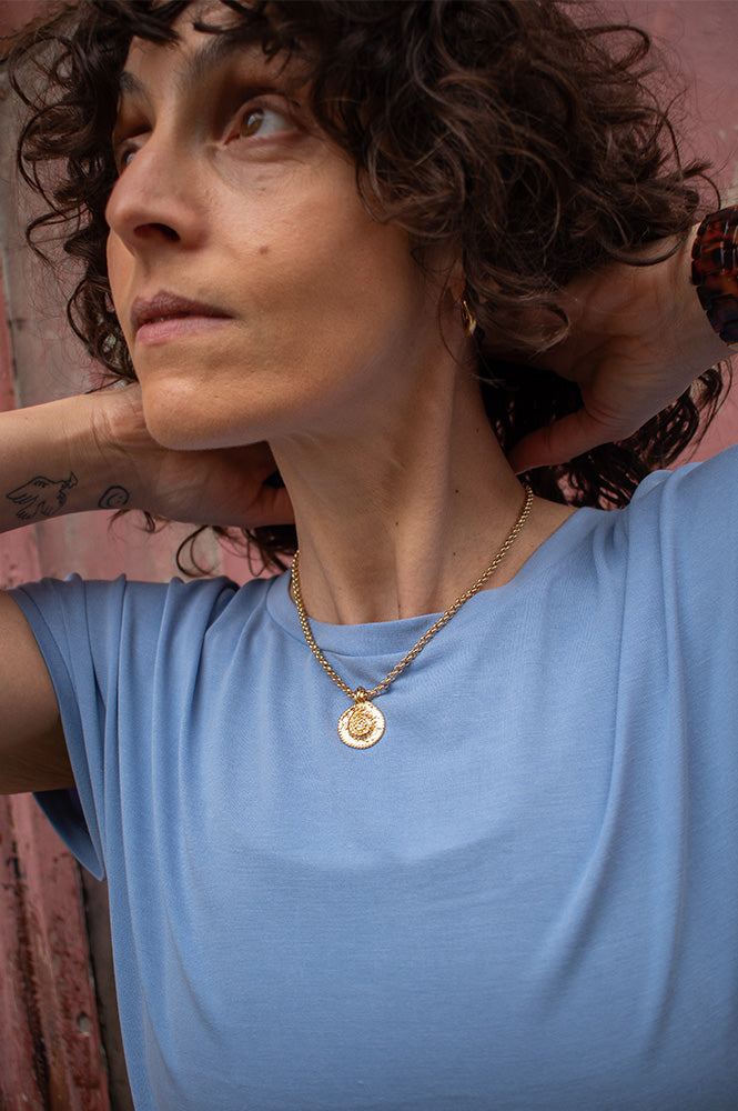 By Alona Ammonite Necklace - The Mercantile London