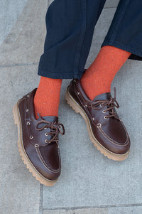 Pavement Alvina Dark Brown Loafers - The Mercantile London