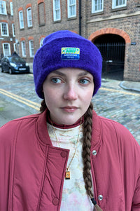 American Vintage Vitow Aubergine Beanie