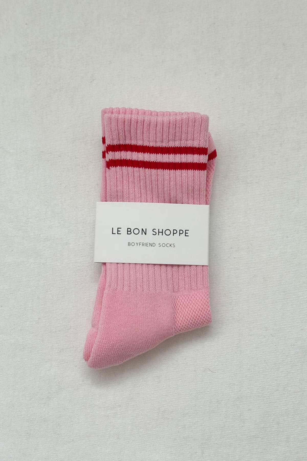 Le Bon Shoppe Boyfriend Amour Pink Socks - The Mercantile London