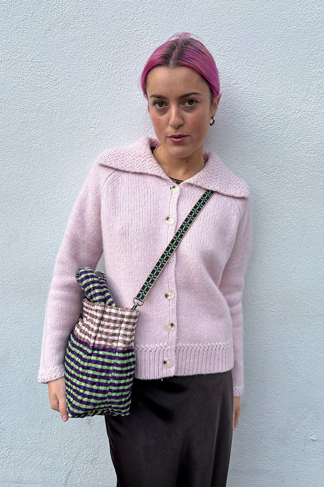 Maison Anana Aurelia Rose Cardigan - The Mercantile London