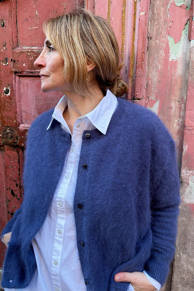 Bellerose Dathan Storm Angora Cardigan