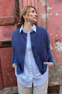 Bellerose Dathan Storm Angora Cardigan