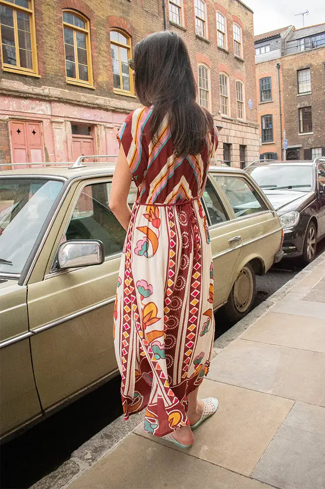 An'ge Olibia Katila Printed Dress - The Mercantile London