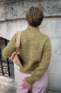 Maison Anje Brima Olive Jumper - The Mercantile London