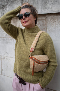 Maison Anje Brima Olive Jumper - The Mercantile London