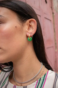 Anni Lu Glazed Donut Jungle Fever Earrings - The Mercantile London