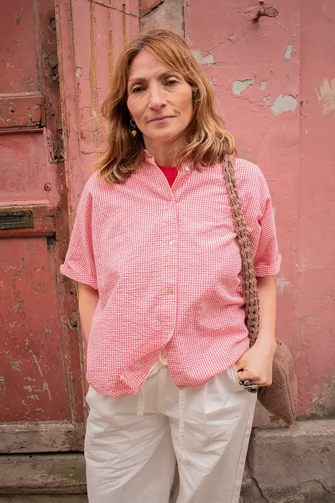 A.P Rose Gingham Shirt - The Mercantile London