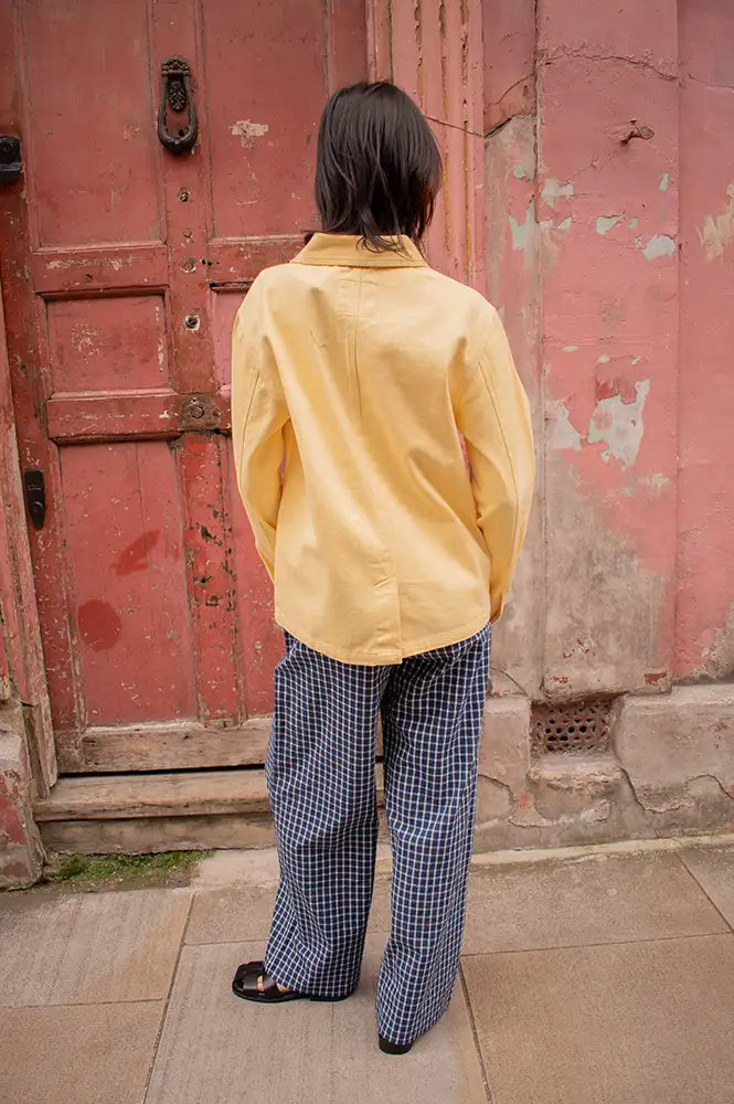 A.P Yellow Rustic Cotton Jacket - The Mercantile London