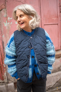 A.P Georgina Navy Reversible Vest