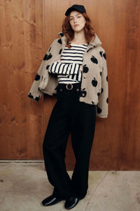 Emile Et Ida Mushroom Apple Print Jacket - The Mercantile London