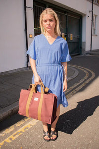 Basic Apparel Chane Sodalite Blue Dress - The Mercantile London