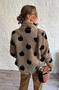 Emile Et Ida Mushroom Apple Print Jacket - The Mercantile London