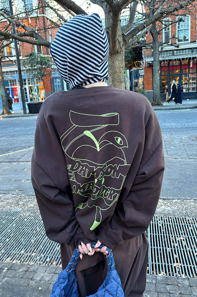 Damson Madder Apple Peel Brown Sweatshirt