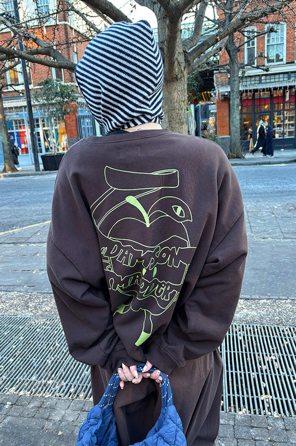 Damson Madder Apple Peel Brown Sweatshirt