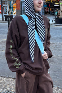 Damson Madder Apple Peel Brown Sweatshirt