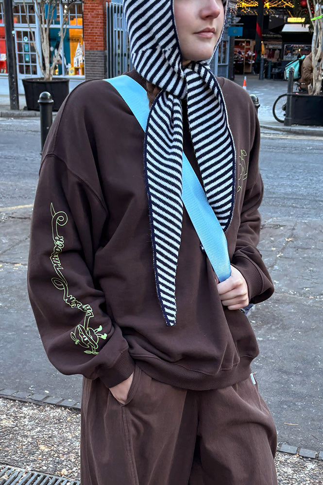 Damson Madder Apple Peel Brown Sweatshirt