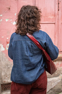 ICHI Archer Indigo Shirt