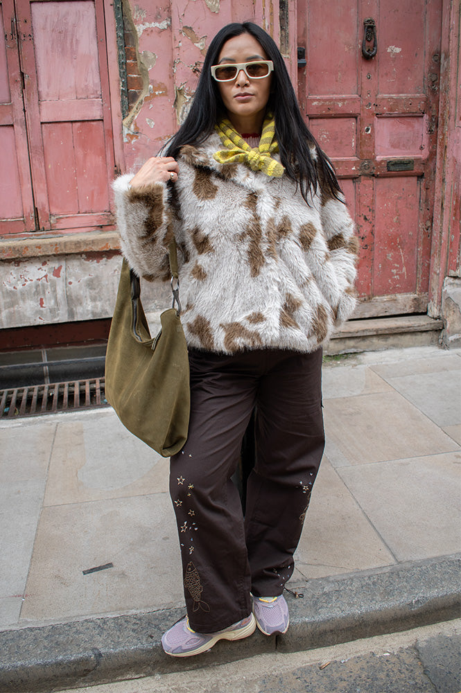 Numph Arizona Black Coffee Jacket - The Mercantile London