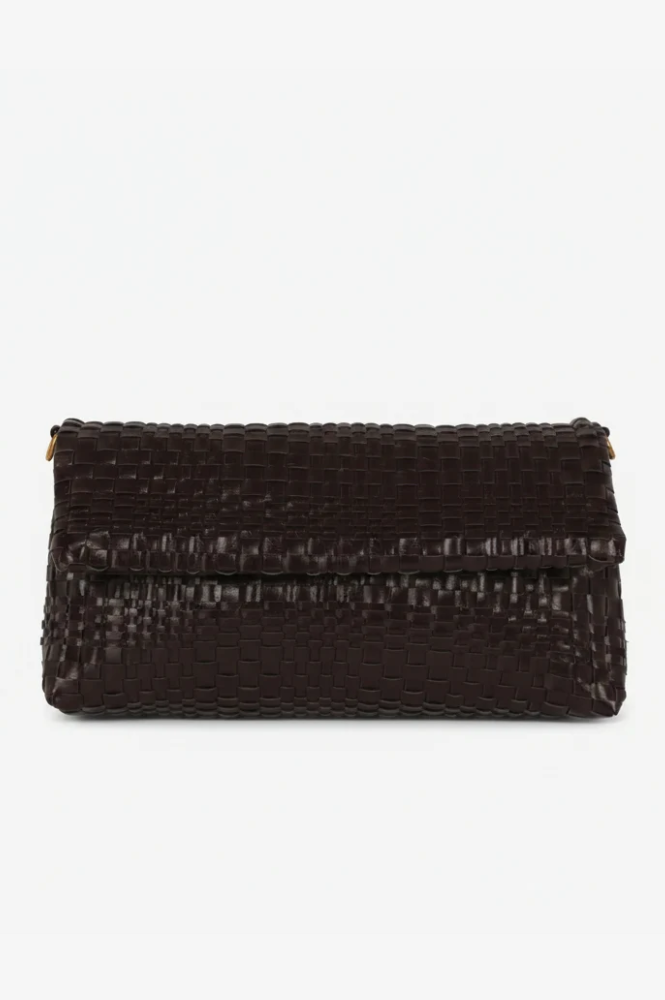 Hvisk Arlene Braided Umber Brown Bag