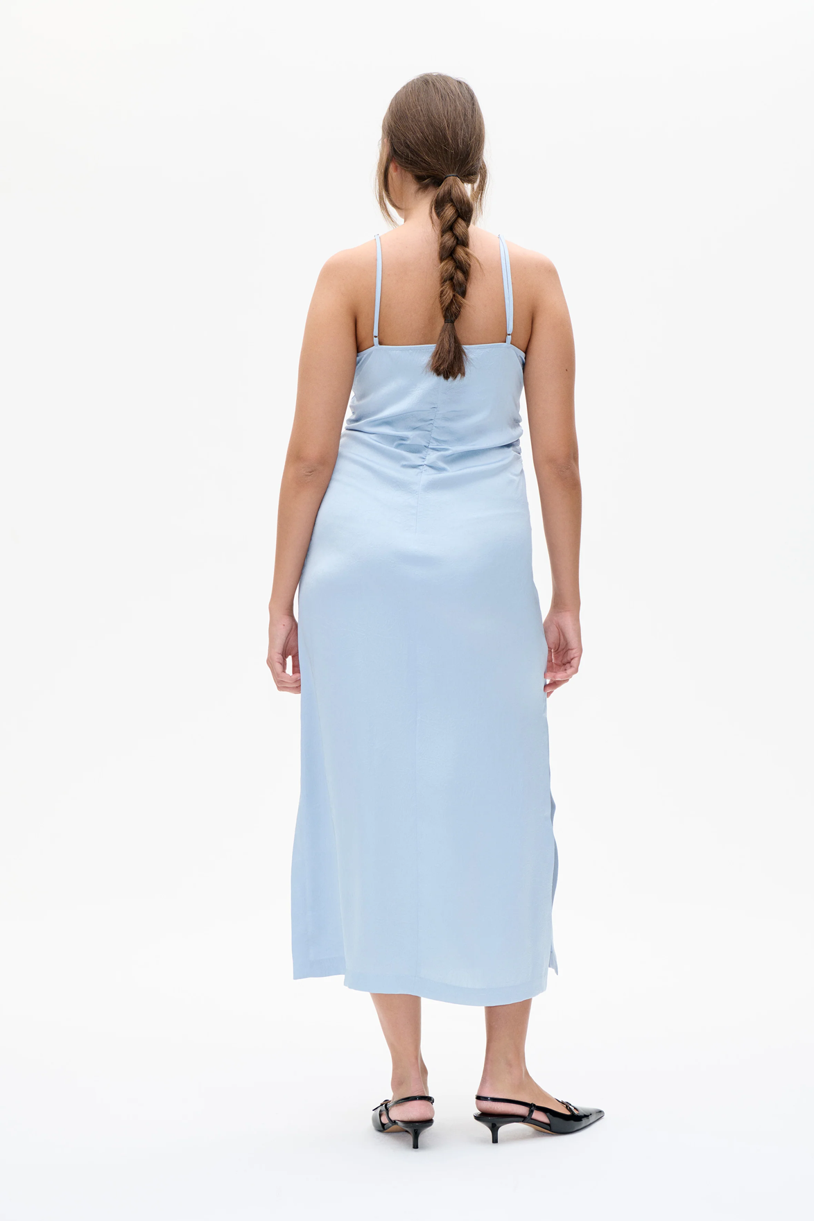 Baum Und Pferdgarten Atalia Subdued Blue Dress The Mercantile London Baum Und Pferdgarten Atalia Subdued Blue Dress The Mercantile London