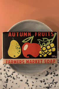 Farmers Market Autumn Fruits Soap - The Mercantile London