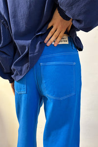The Tiny Big Sister Azure Heavy Twill Denim Jeans - The Mercantile London