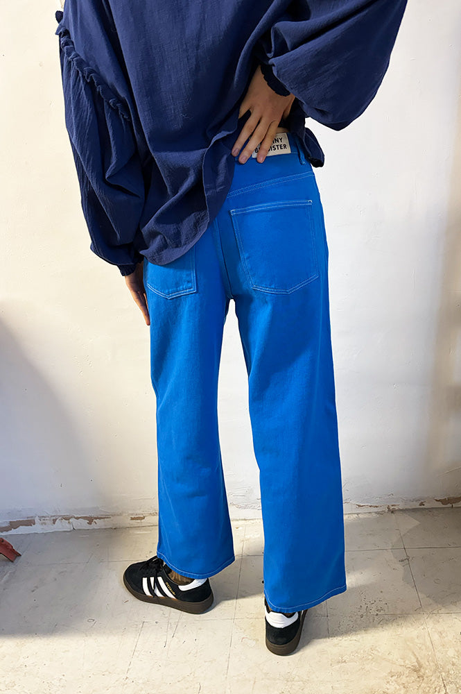 The Tiny Big Sister Azure Heavy Twill Denim Jeans - The Mercantile London