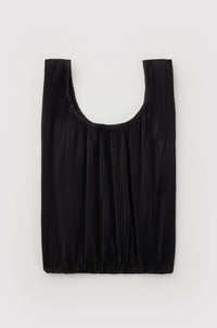 Baggu Pleated Black Standard Bag - The Mercantile London