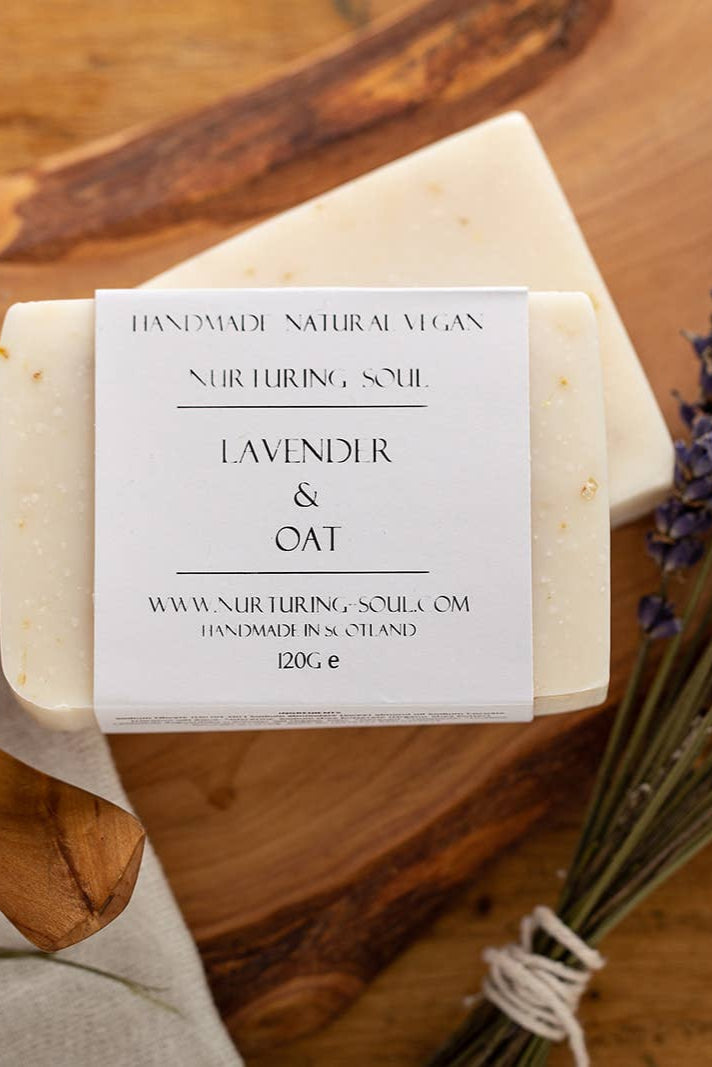 Nurturing Soul Lavender and Oat Soap - The Mercantile London