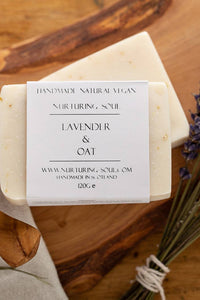 Nurturing Soul Lavender and Oat Soap - The Mercantile London
