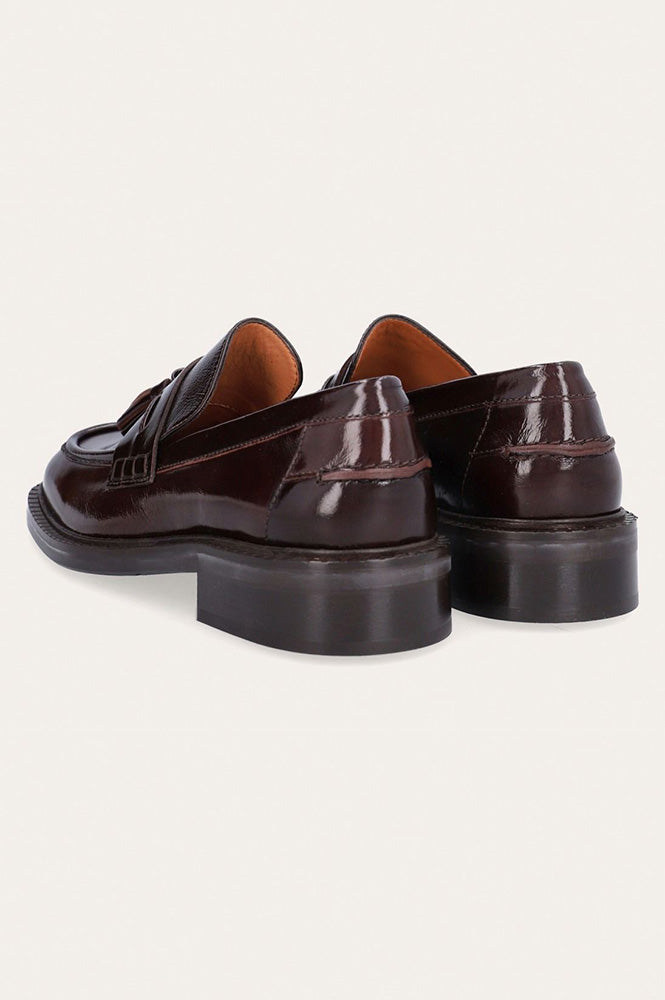 Billi Bi Mogano Naplack Loafer