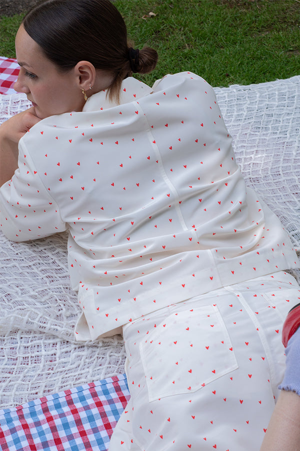 Stella Nova Heart Printed Shirt - The Mercantile London