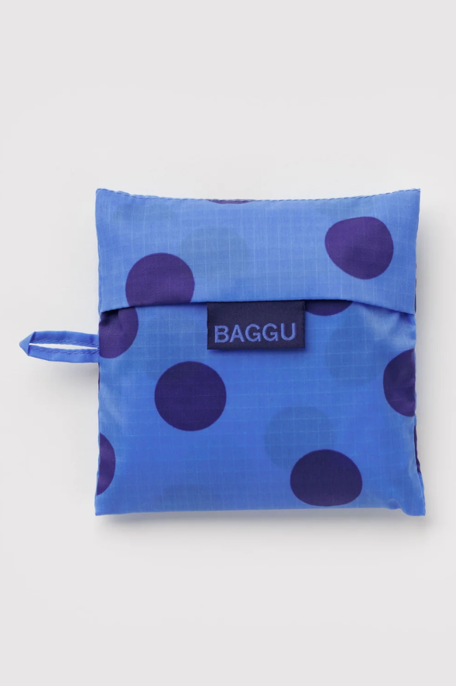 Baggu Blue Polka Dot Standard Reusable Bag
