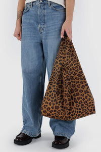Baggu Standard Reusable Leopard Bag