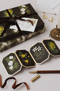 Katie Housley Botanical Concertina Card - The Mercantile London