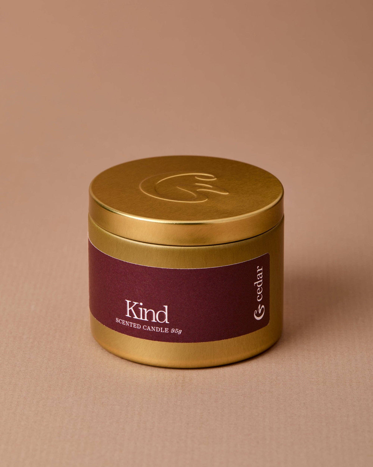 Cedar Kind Small Tin Candle