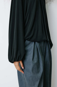 Grace & Mila Barbara Noir Top - The Mercantile London